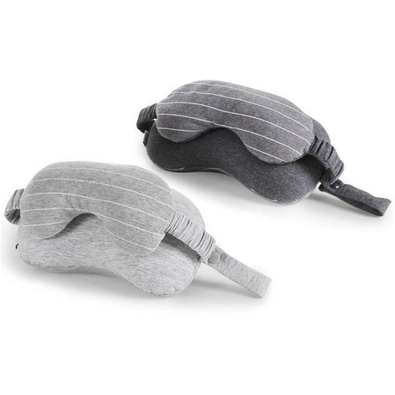2 in 1 Travel Neck Pillow & Eye Mask - dilutee.com