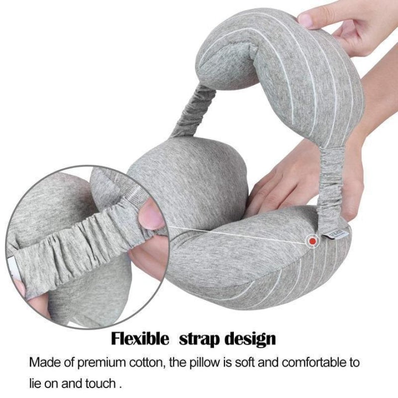 2 in 1 Travel Neck Pillow & Eye Mask - dilutee.com