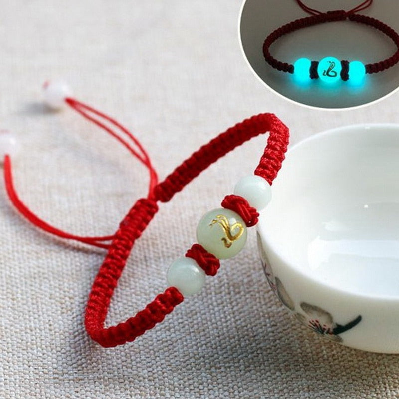 12 Zodiac Handmade Luminous Bracelet - Stylish & Meaningful Gift