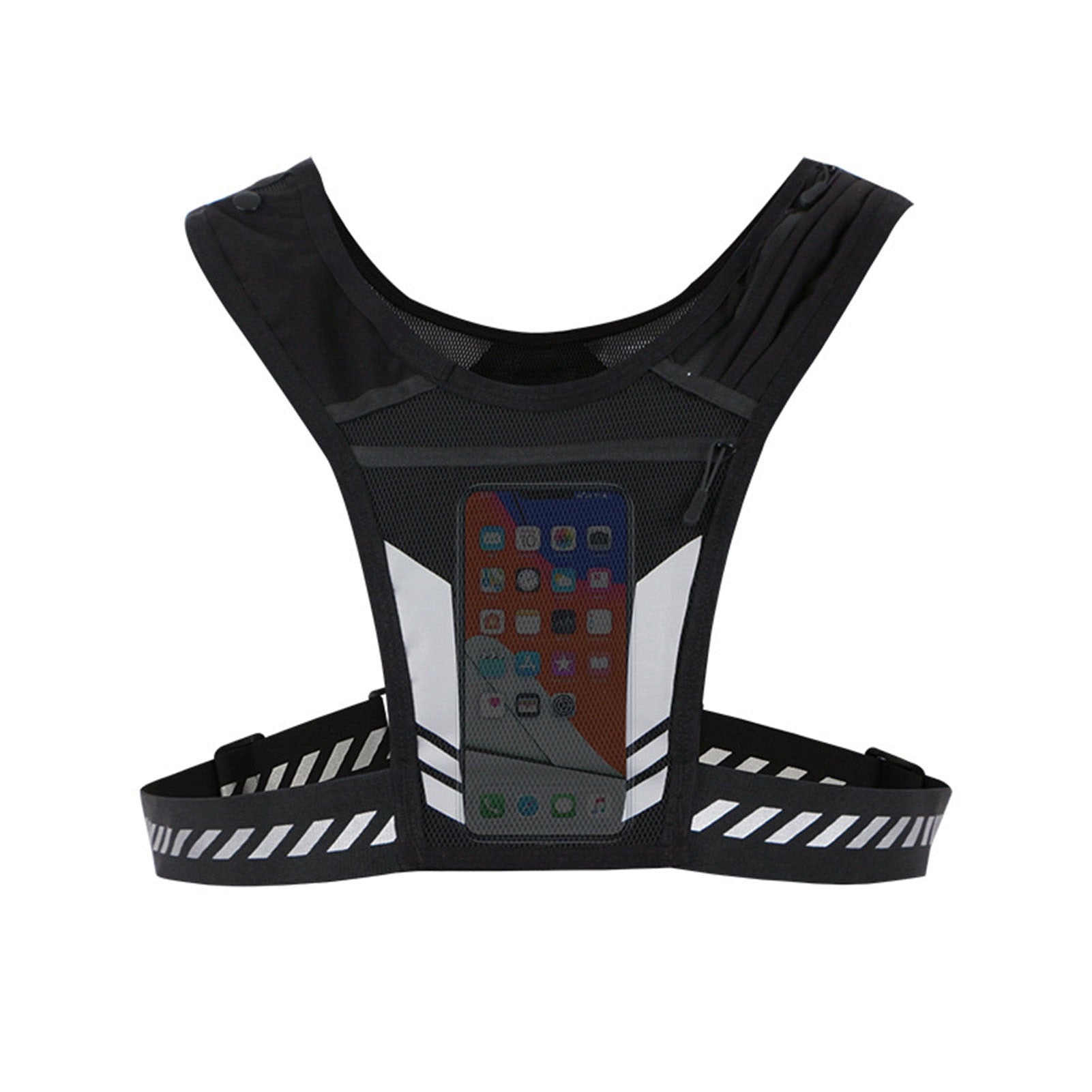 Reflective Elastic Vest for Running and Cycling