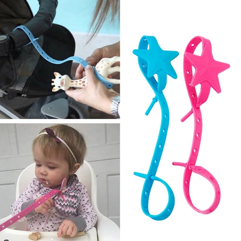 Baby Stroller Teether Pacifier Chain - dilutee.com