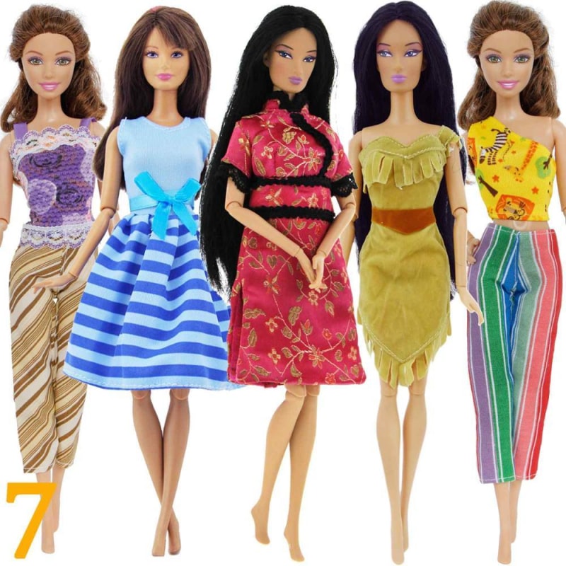 Barbie Outfits (5 Pcs) - dilutee.com