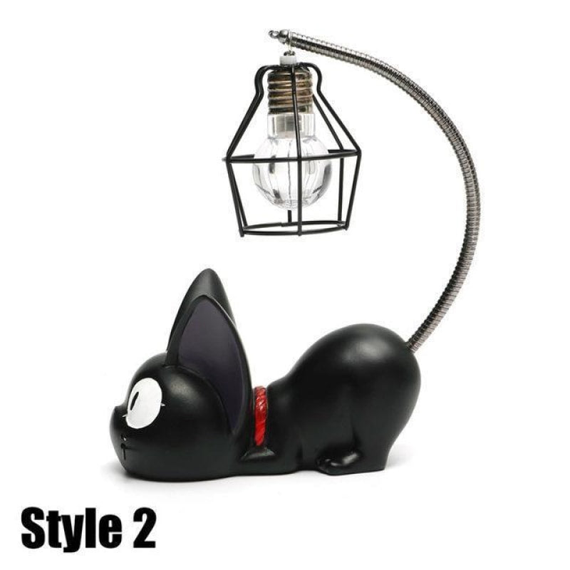 Black Cat Lamp - Dilutee.com