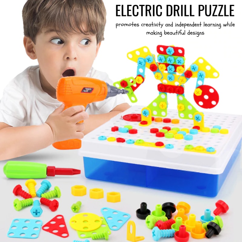 BuzzDrill Puzzle - Educational Toy - dilutee.com