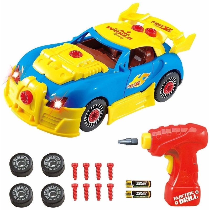 Electric Drill Race Car Set - dilutee.com