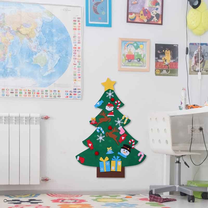 Felt Christmas Tree For Kids - dilutee.com