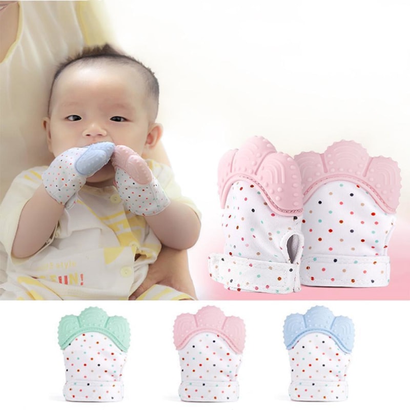 First Teeth Gloves - Baby Teether - dilutee.com