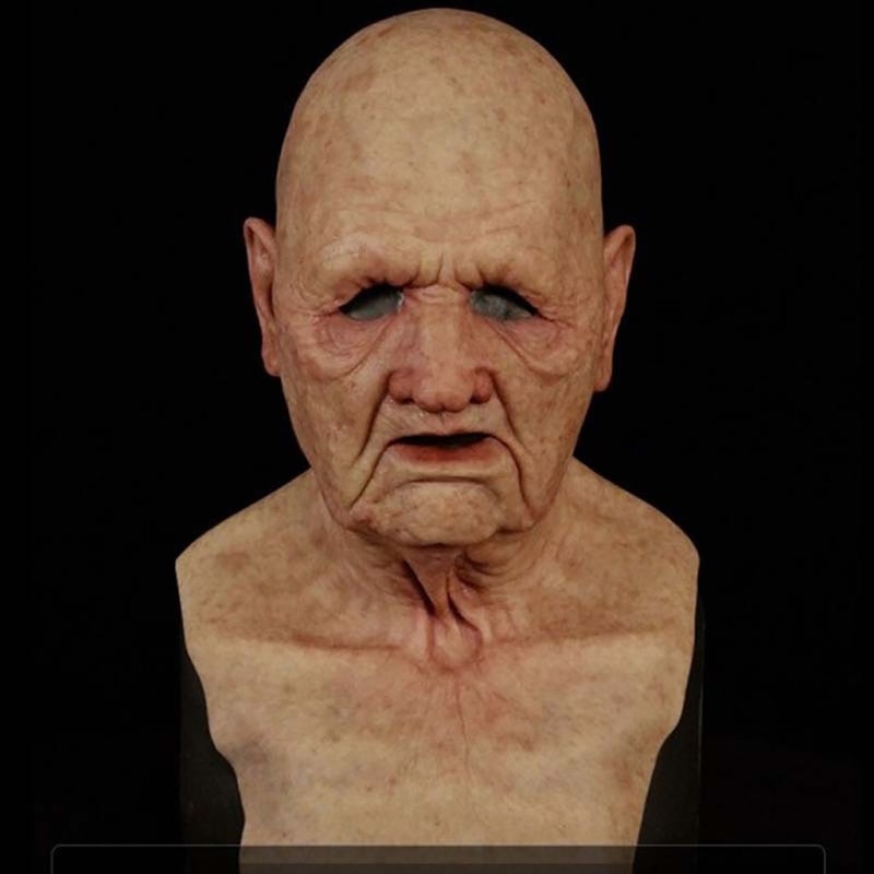 Funny Old Man Masks for Prank - dilutee.com