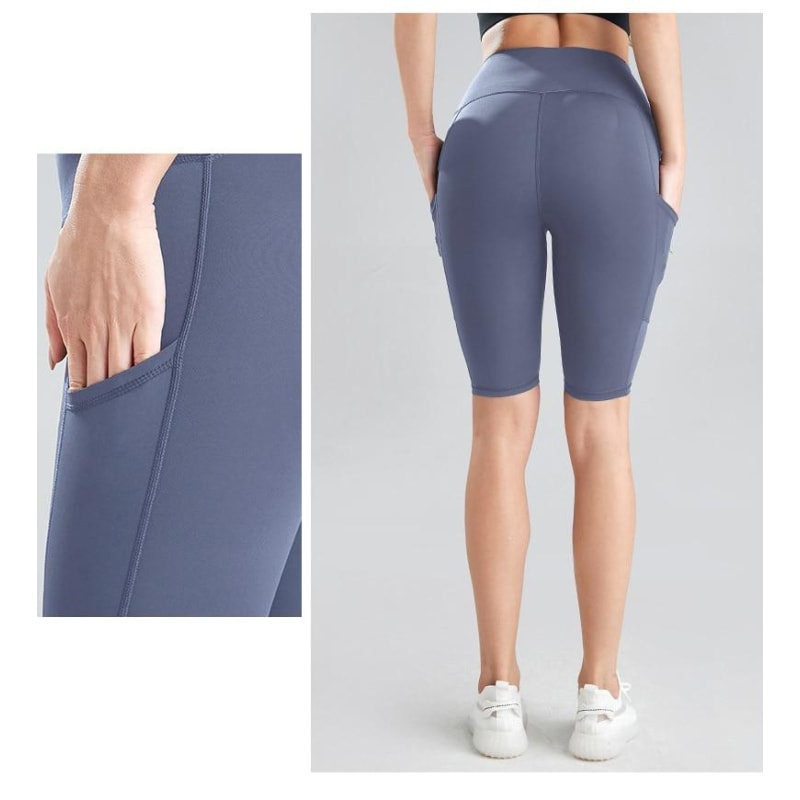 High Waisted Workout Shorts For Women - dilutee.com