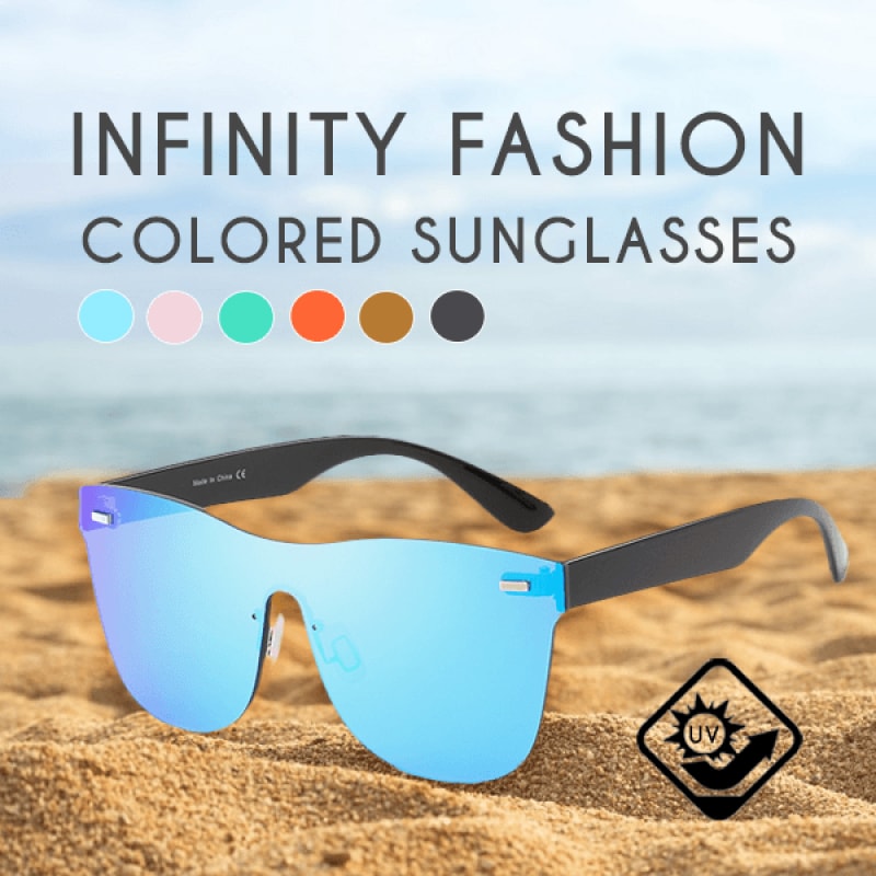 Infinity Fashion Colored Sunglasses - dilutee.com