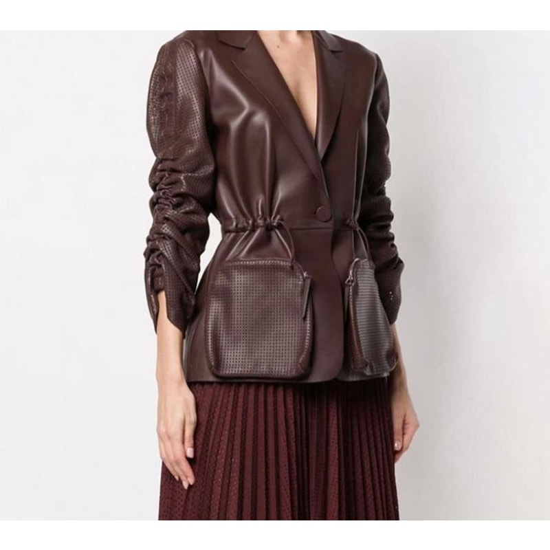 Leather Coat for Women