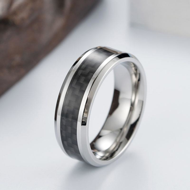 Men’s Carbon Fiber Ring - dilutee.com