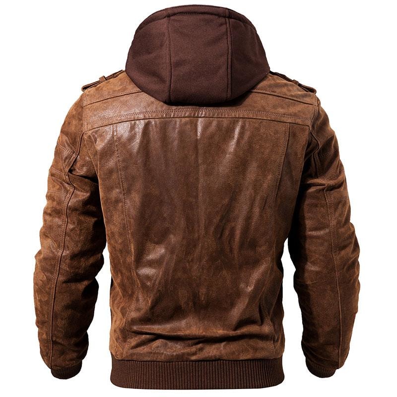 Men’s Warm Genuine Leather Jackets - dilutee.com