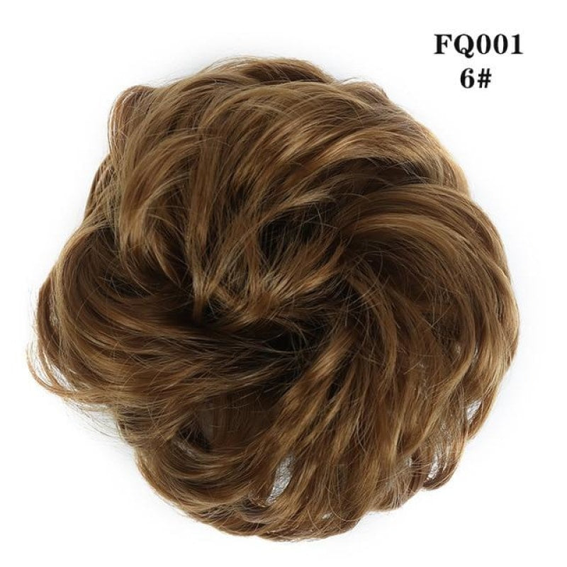 Messy Hair Bun Style - dilutee.com