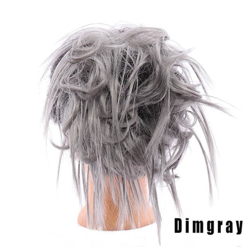 Messy Hair Bun Style - dilutee.com