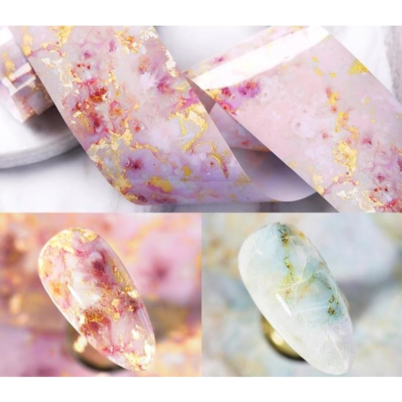 Nail Art Foils Marble Series - dilutee.com