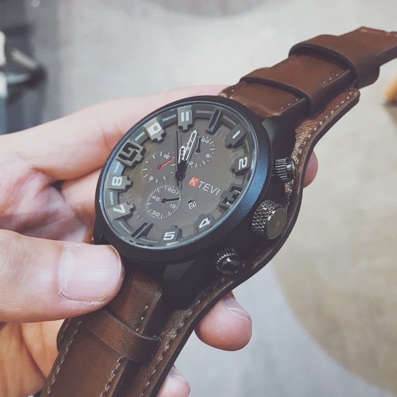 New Men's Luxury Quartz Watch