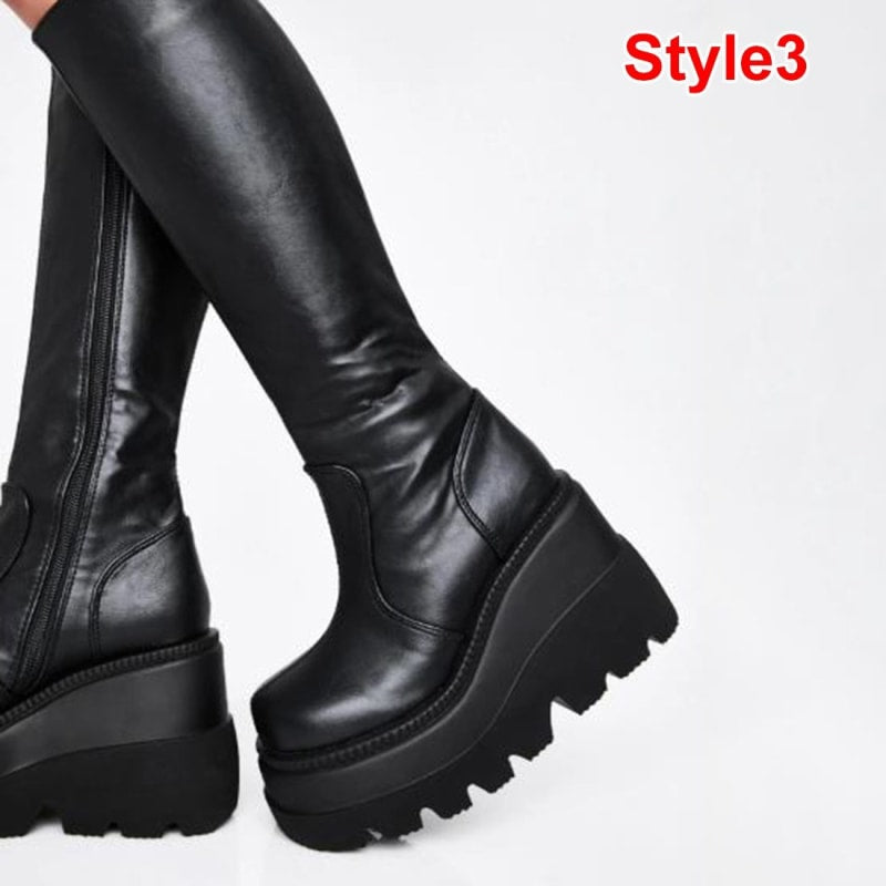 Platform Boots for Women - dilutee.com