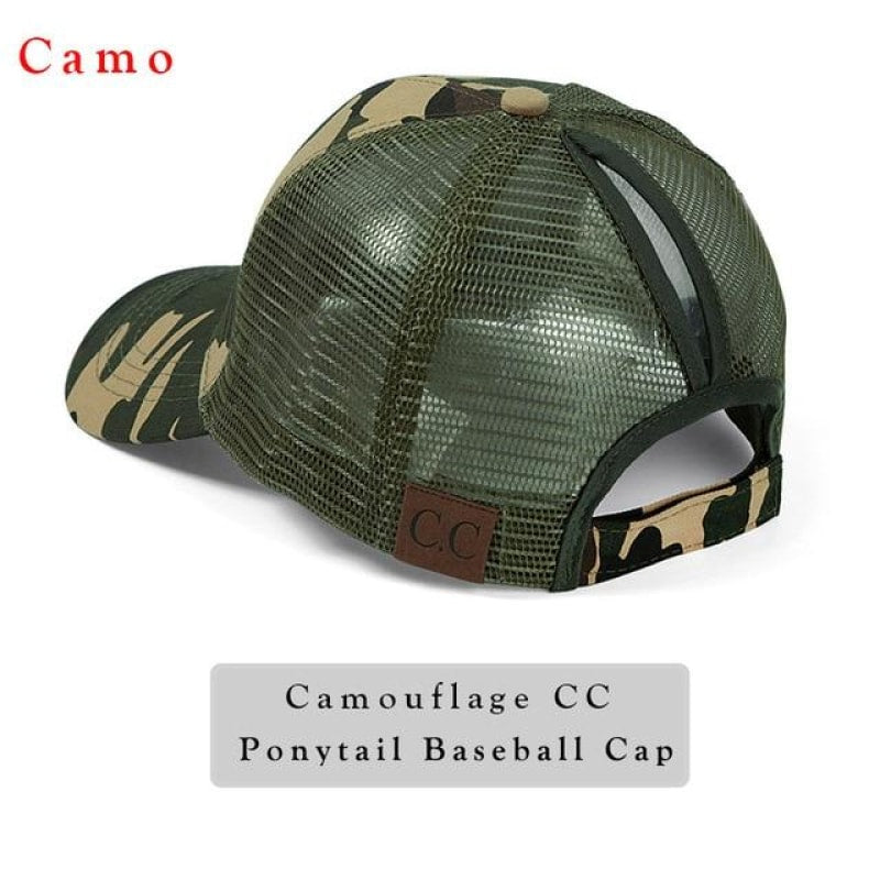 Ponytail Baseball Cap - Dilutee.com