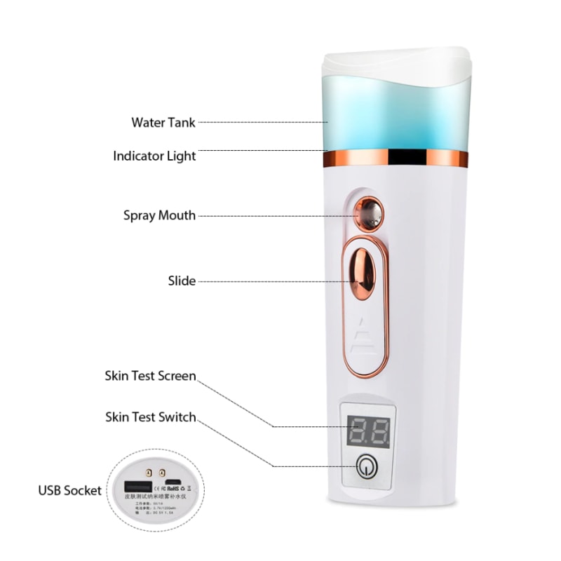 Portable Face Steamer - dilutee.com