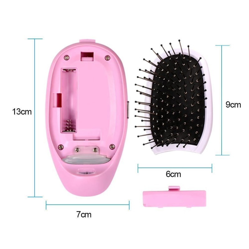 Portable Ionic Hair Comb Brush - dilutee.com