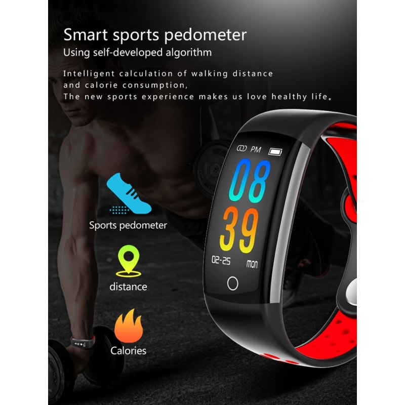 Q6 Smart Fitness Tracker - dilutee.com