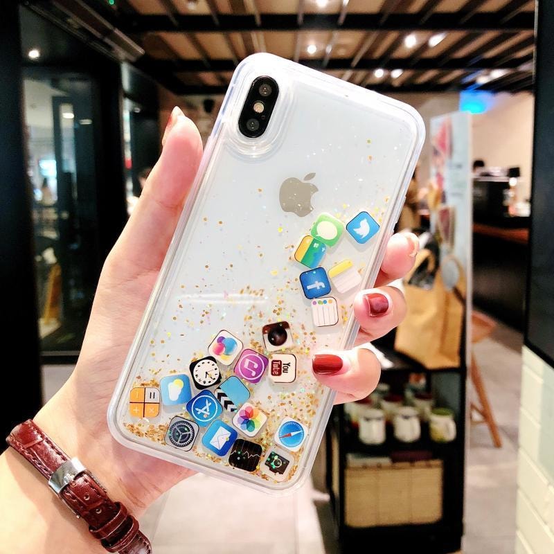 Glitter phone cases - dilutee.com
