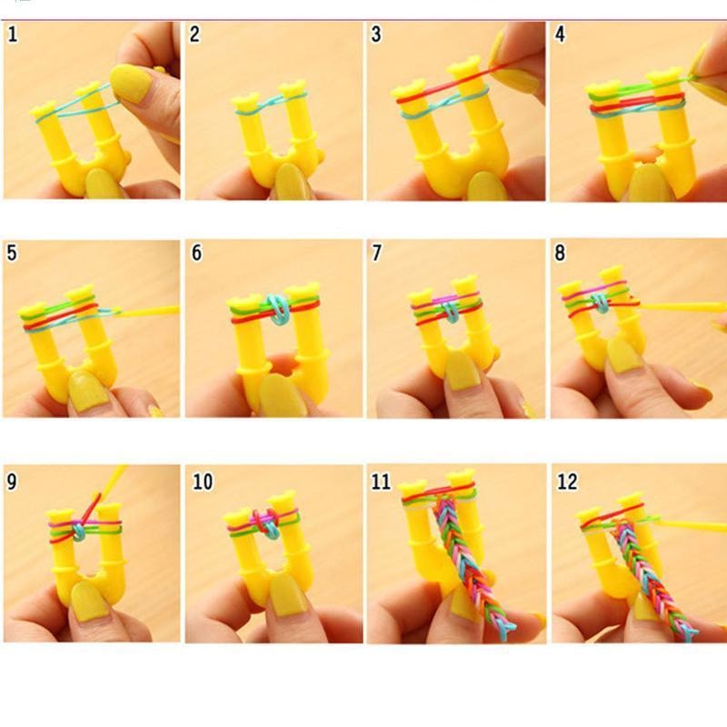 Rainbow Loom Bracelet For Kids (DIY) – dilutee