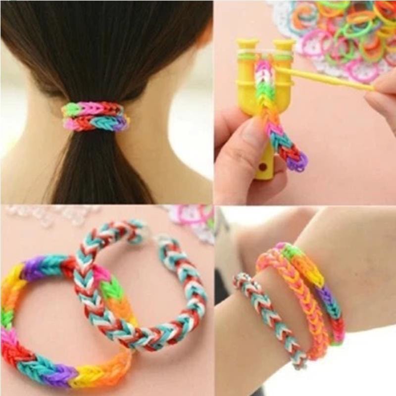 Rainbow Loom Bracelet For Kids (DIY)