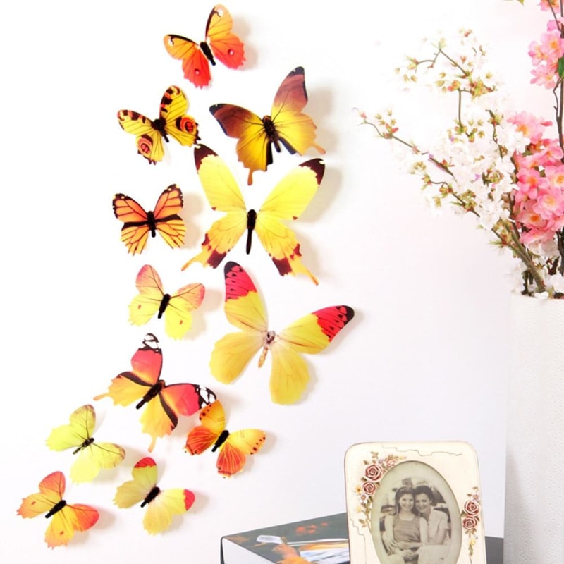Room Decor Butterfly Wall Stickers - dilutee.com