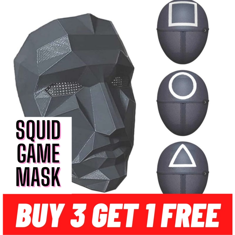 Squid Game Mask for Cosplay - dilutee.com
