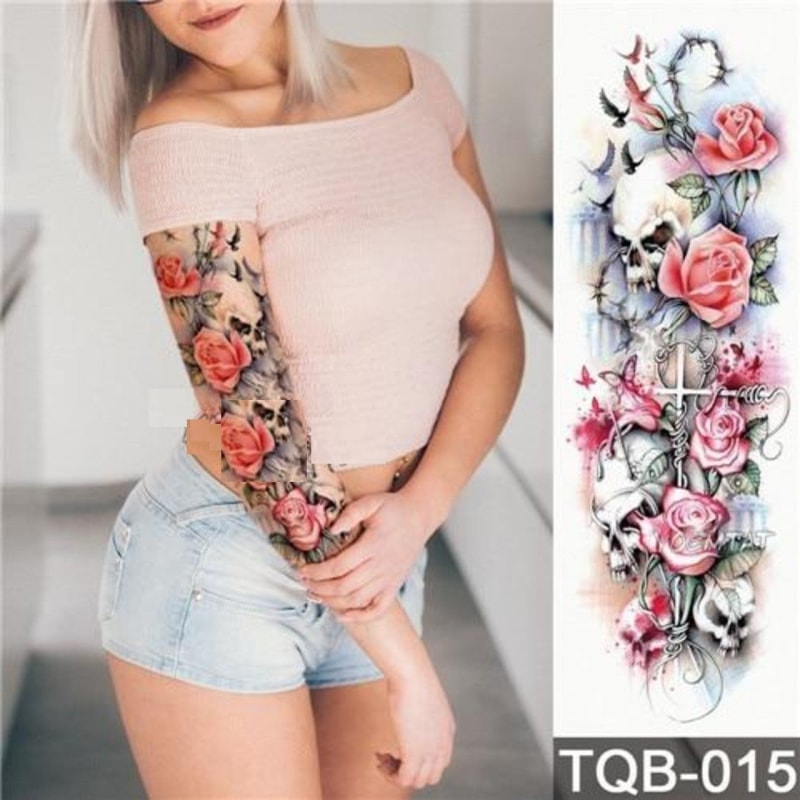 Fake Tattoo Sleeves With Temporary Tattoos - dilutee.com