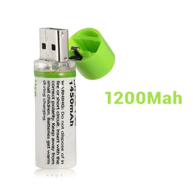 USB Rechargeable AA Batteries - dilutee.com