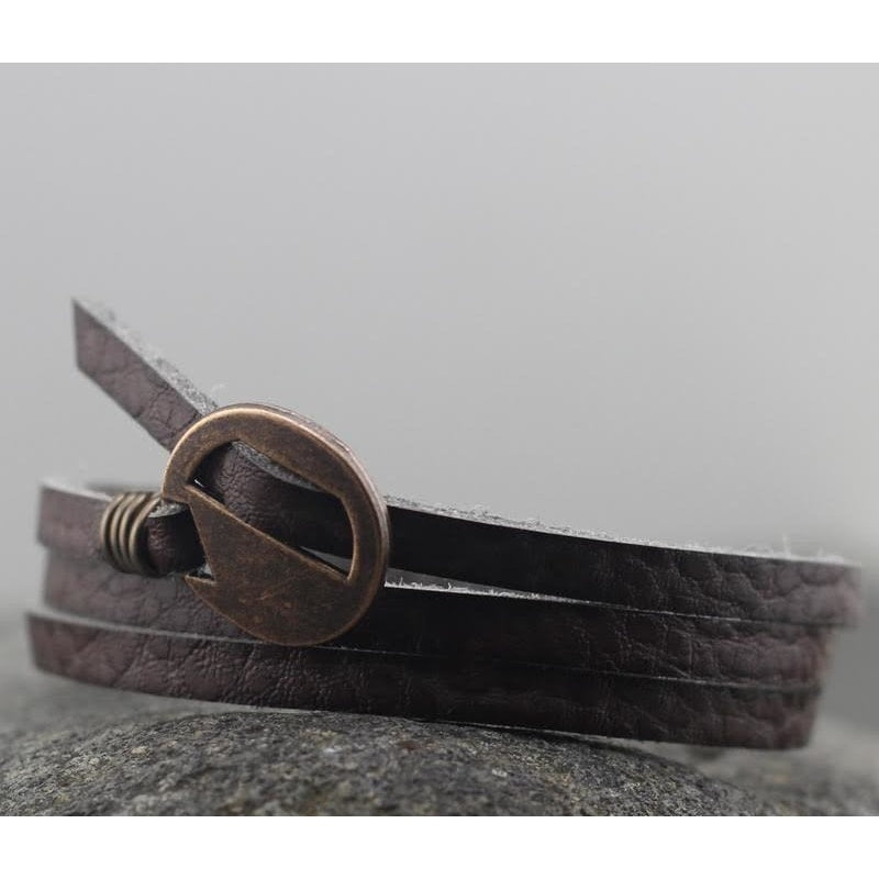 Vintage Multi-layer Wrap Leather Bracelet - dilutee.com