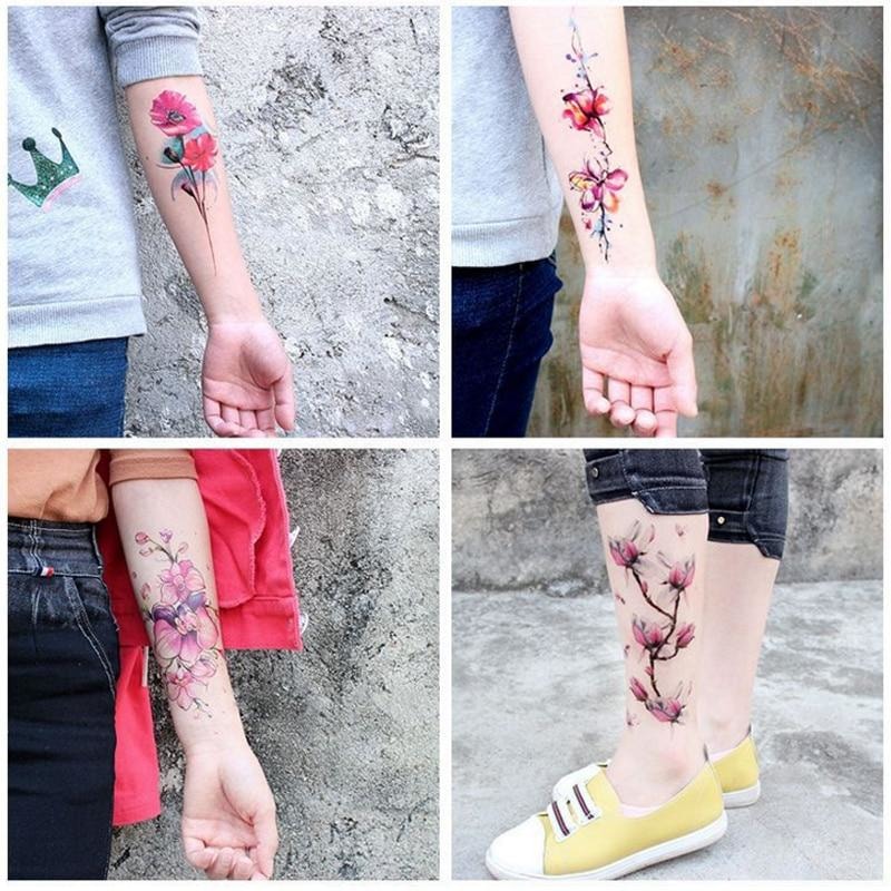 wildflowers around ankle (after a 5 hour session this was the best vi... |  Wildflower | TikTok