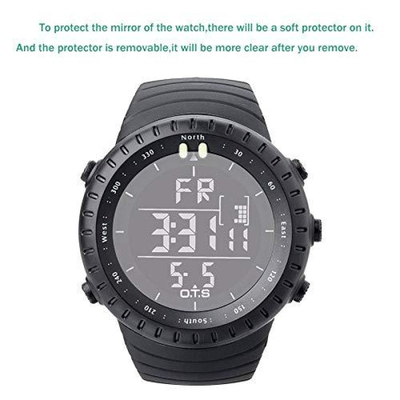 Waterproof Sports Watch For Men - dilutee.com