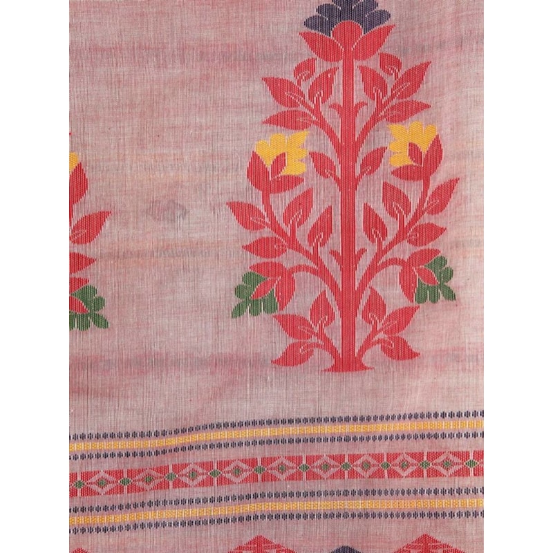 Women's Cotton Saree with Blouse Piece