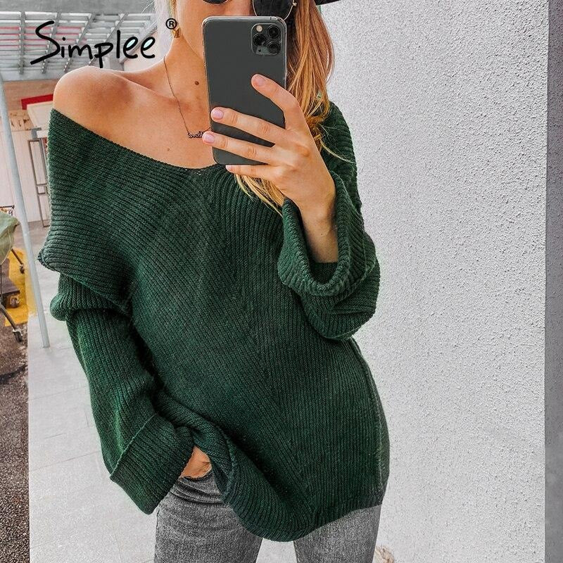Women’s Sweaters V Neck - dilutee.com