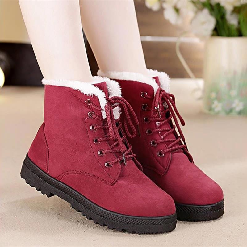 Womens Winter Fashion Boots - Dilutee.com