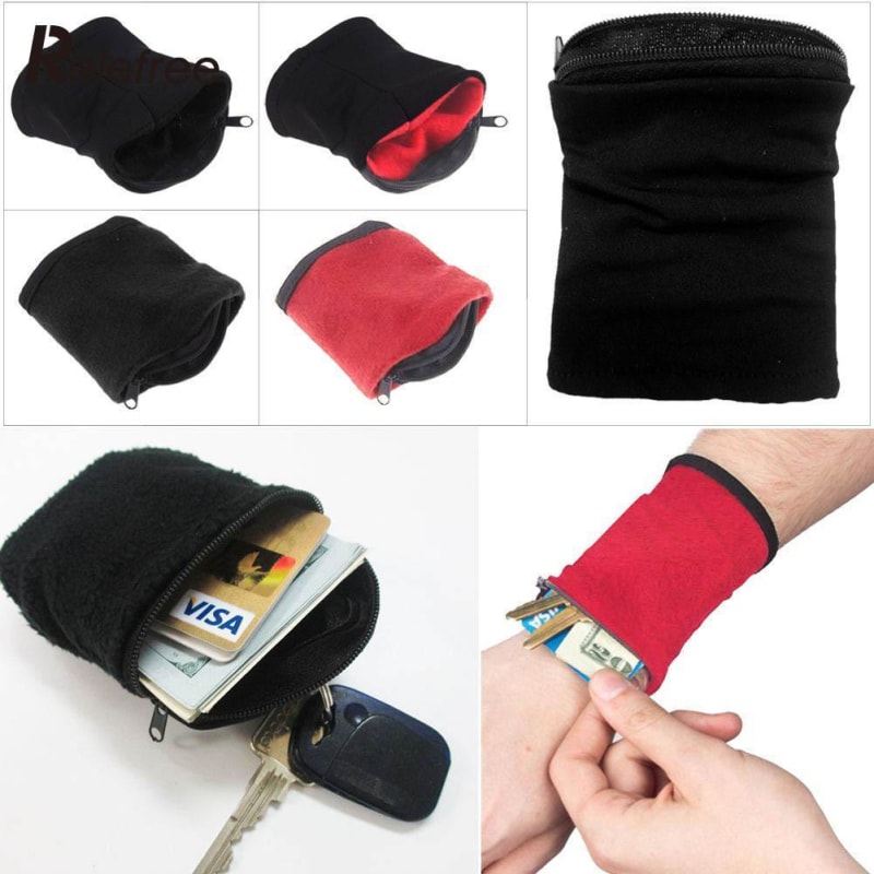 Wrist Wallet For Running And Travel